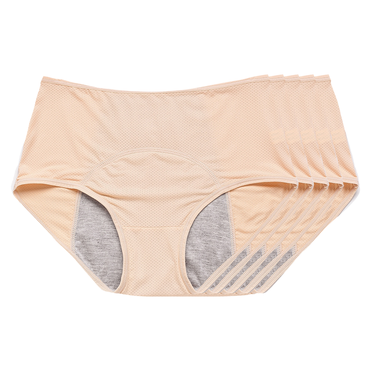 NEW: Comfy & Discreet Leakproof Underwear (Beige)
