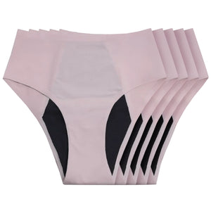 NEW: Seamless Leakproof High Waisted (Heavy Flow Pink 10-Pack)