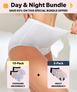 NEW: Leakproof High Waisted (Day & Night Bundle)