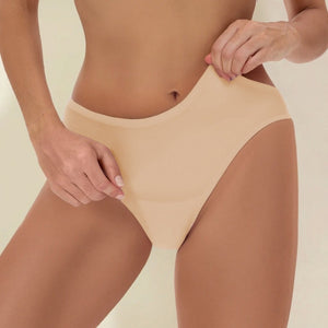Seamless Leakproof Bikini (Heavy Flow Beige 10-Pack)