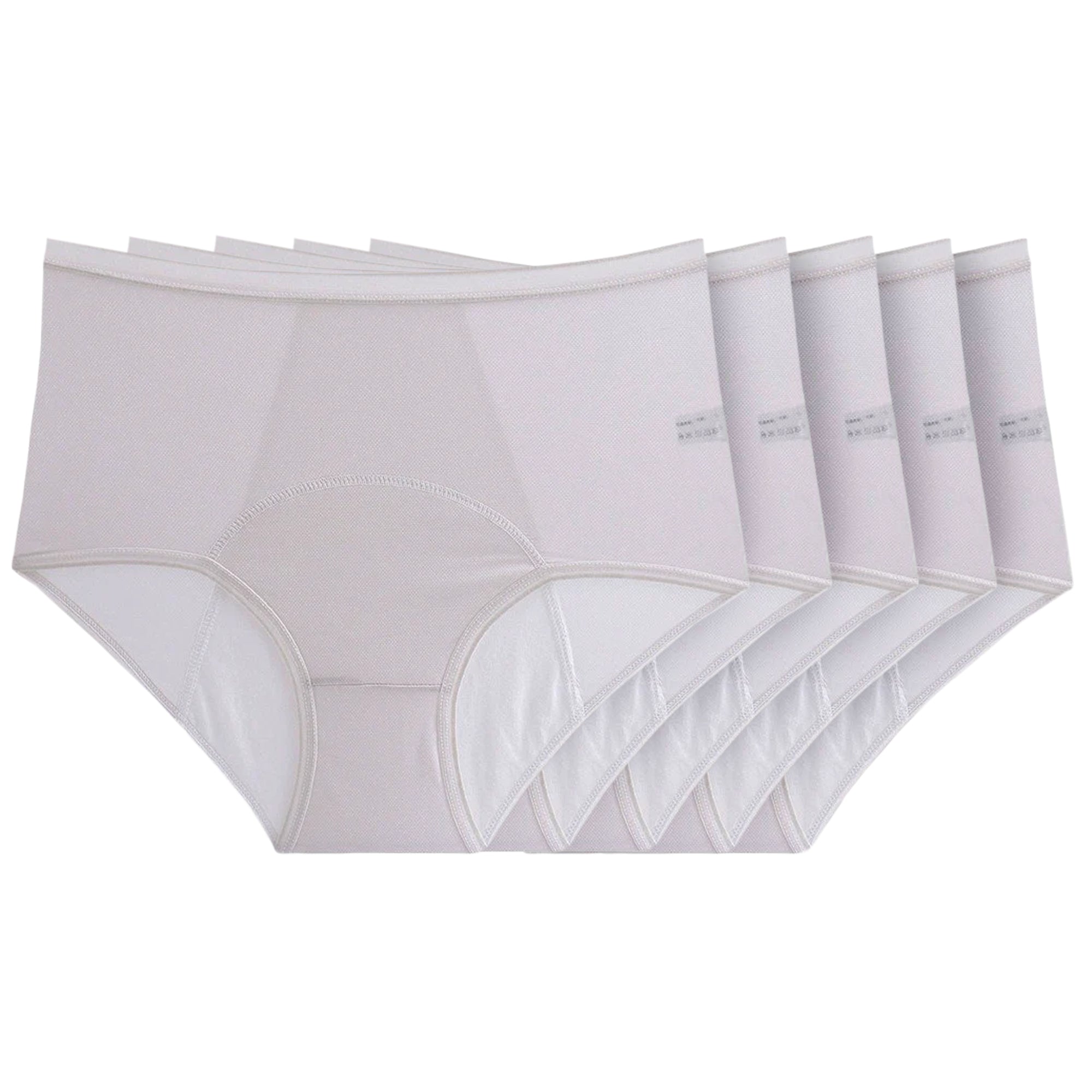 NEW: Leakproof High Waisted (Gray 5-Pack)