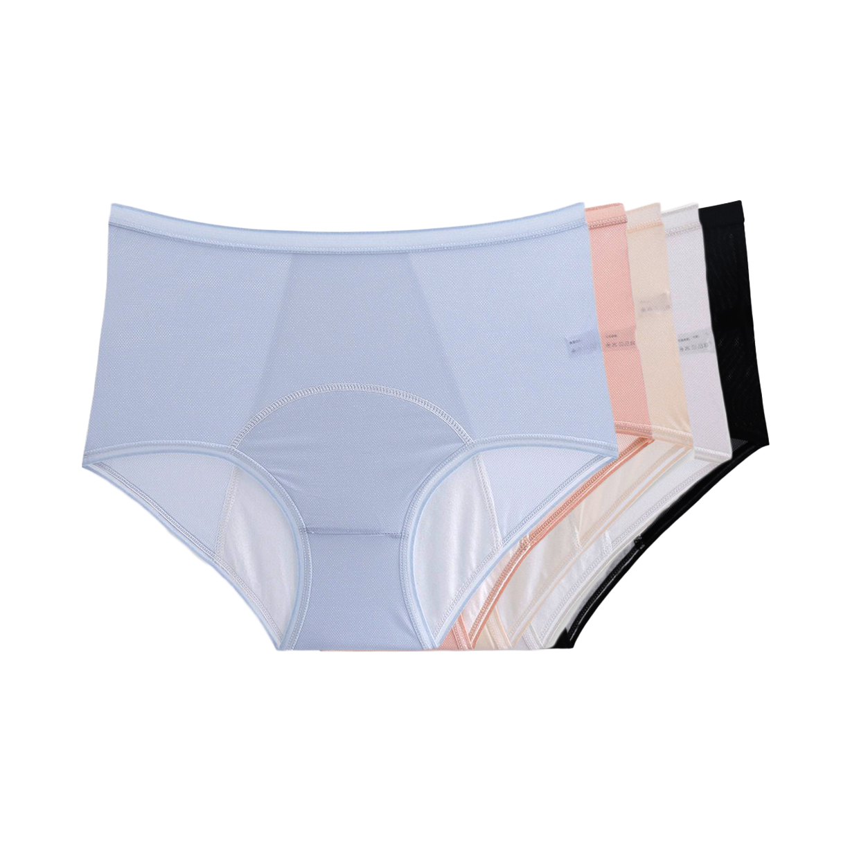 Everdries Leakproof Underwear for Women,High Waist Leak Proof Period  Protective Panties,Women's Washable Menstrual Period Panties Plus Size.  (4XL, 6 Pcs) : : Fashion
